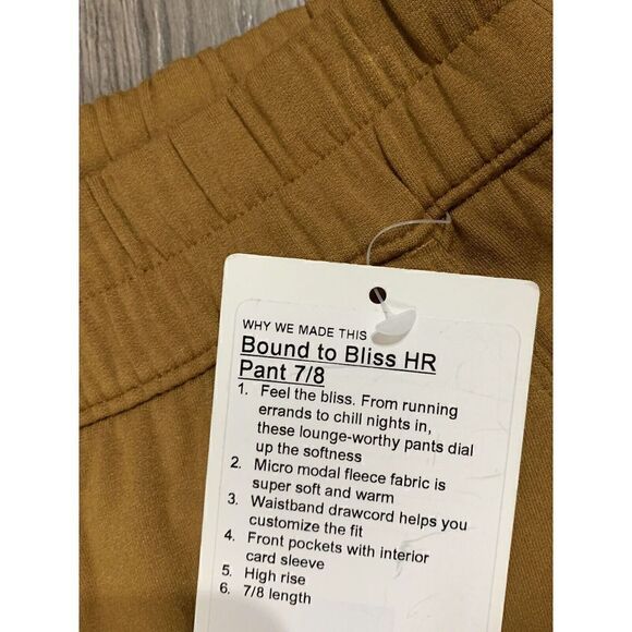 Lululemon Bound to Bliss High-Rise 7/8 Pant - Picture 5 of 5